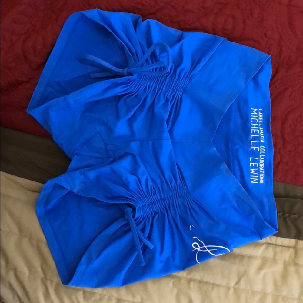 Michelle Lewin workout shorts